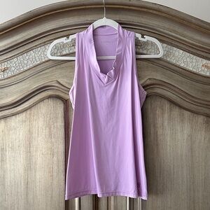 Chic Lavender Sleeveless Tank Top